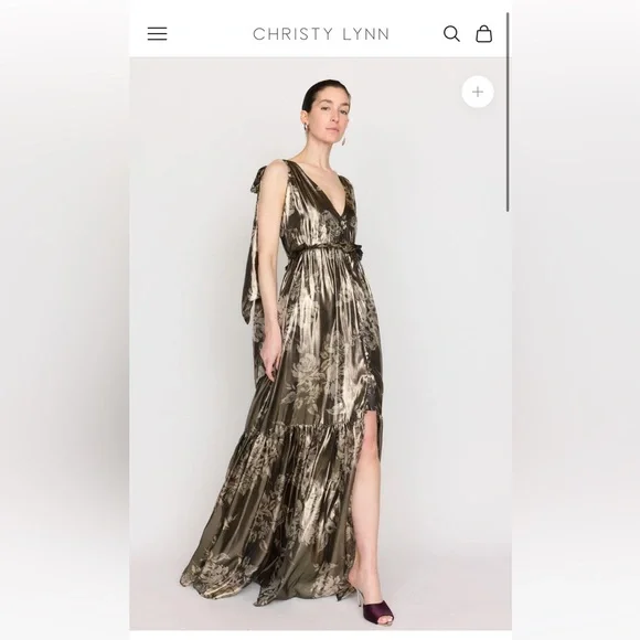 Christy Lynn Paris dress in Black Rose